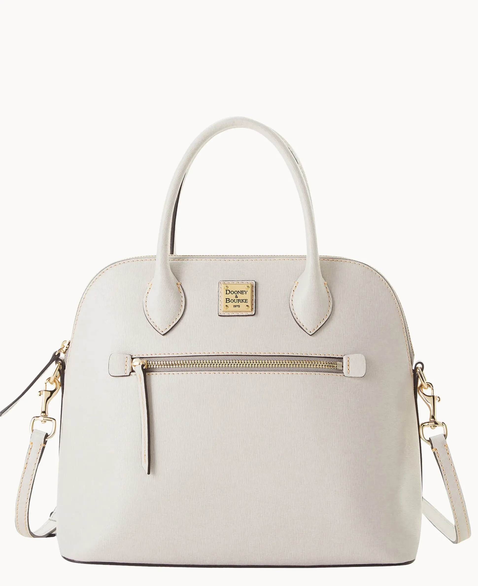 Saffiano Large Domed Satchel