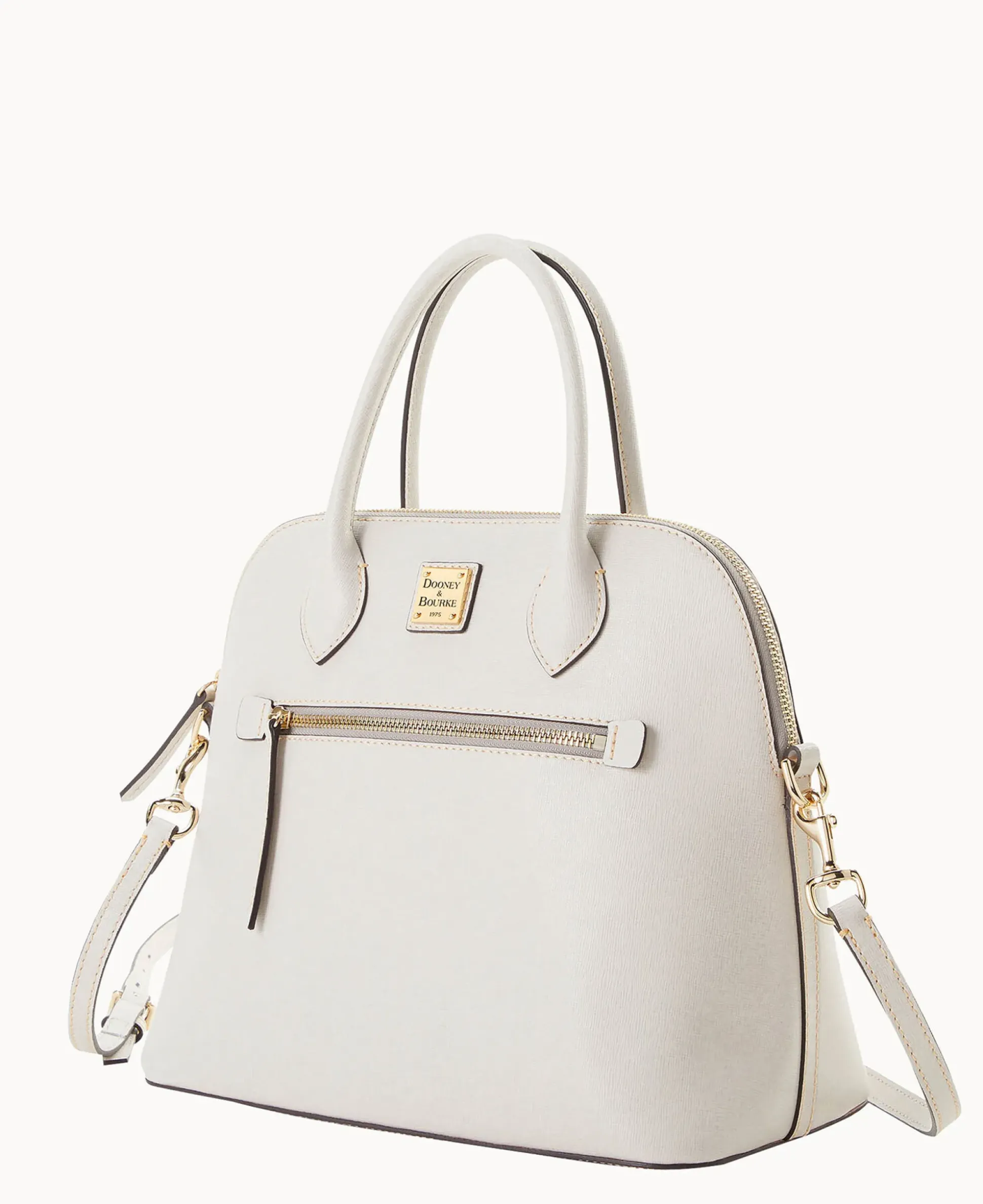 Saffiano Large Domed Satchel