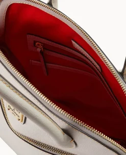Saffiano Large Domed Satchel