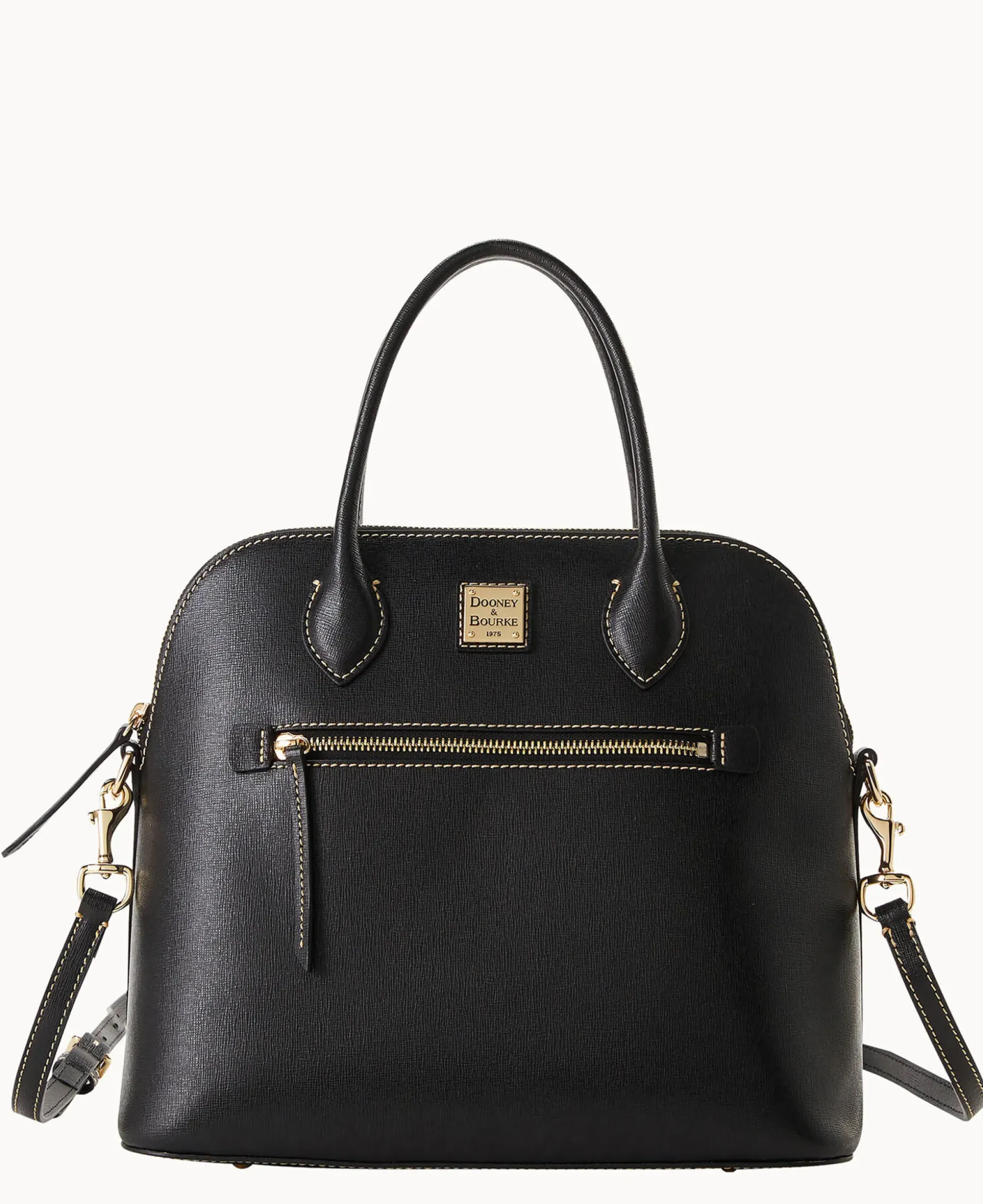 Saffiano Large Domed Satchel