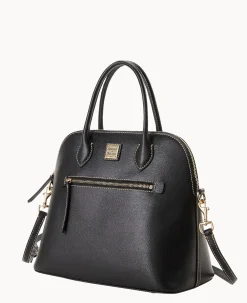Saffiano Large Domed Satchel