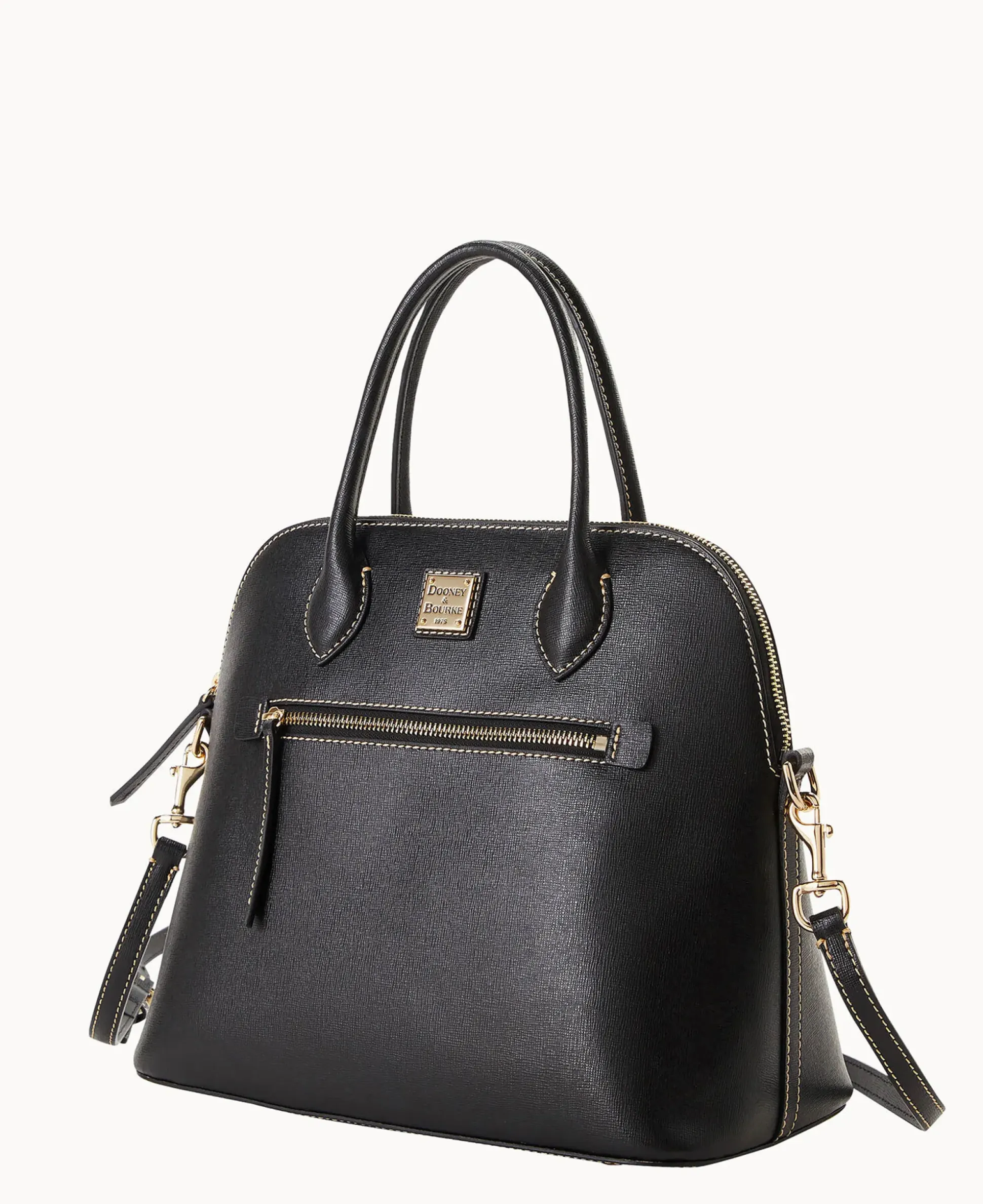 Saffiano Large Domed Satchel