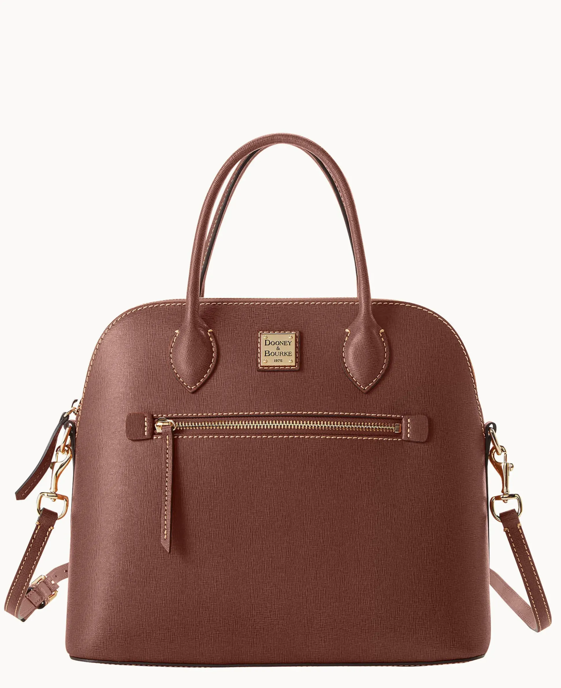 Saffiano Large Domed Satchel