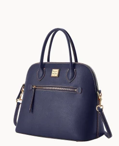 Saffiano Large Domed Satchel