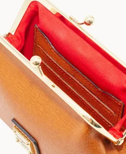 Saffiano Large Framed Purse