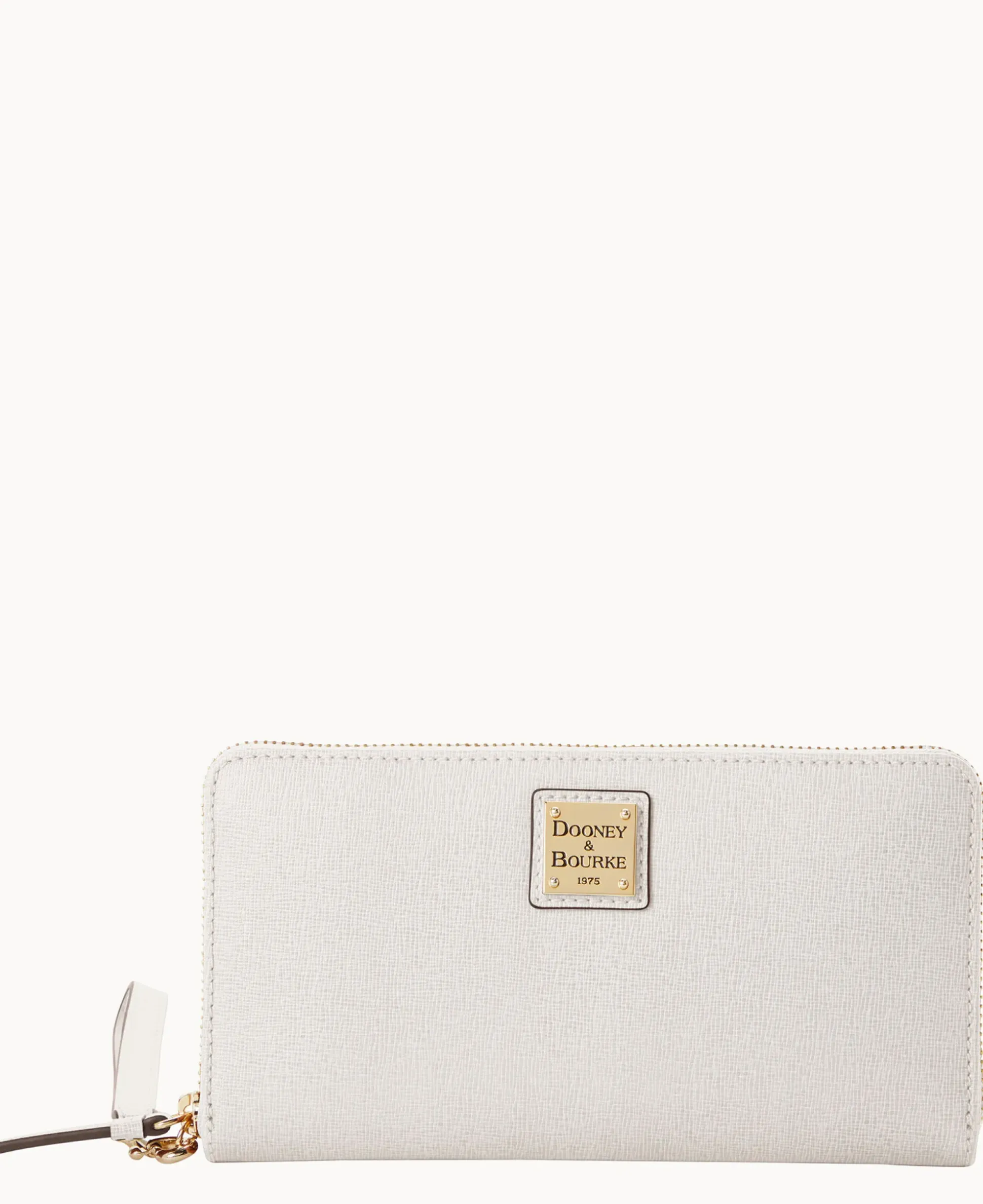 Saffiano Large Zip Around Wristlet