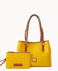Saffiano Small Briana with Pouch
