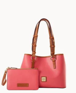 Saffiano Small Briana with Pouch