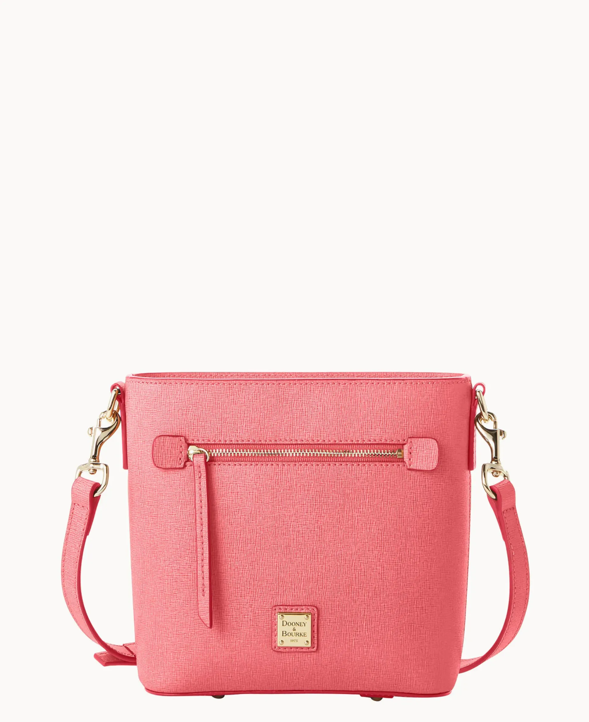 Saffiano Small Zip Crossbody