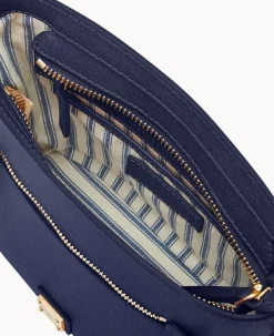 Saffiano Small Zip Crossbody