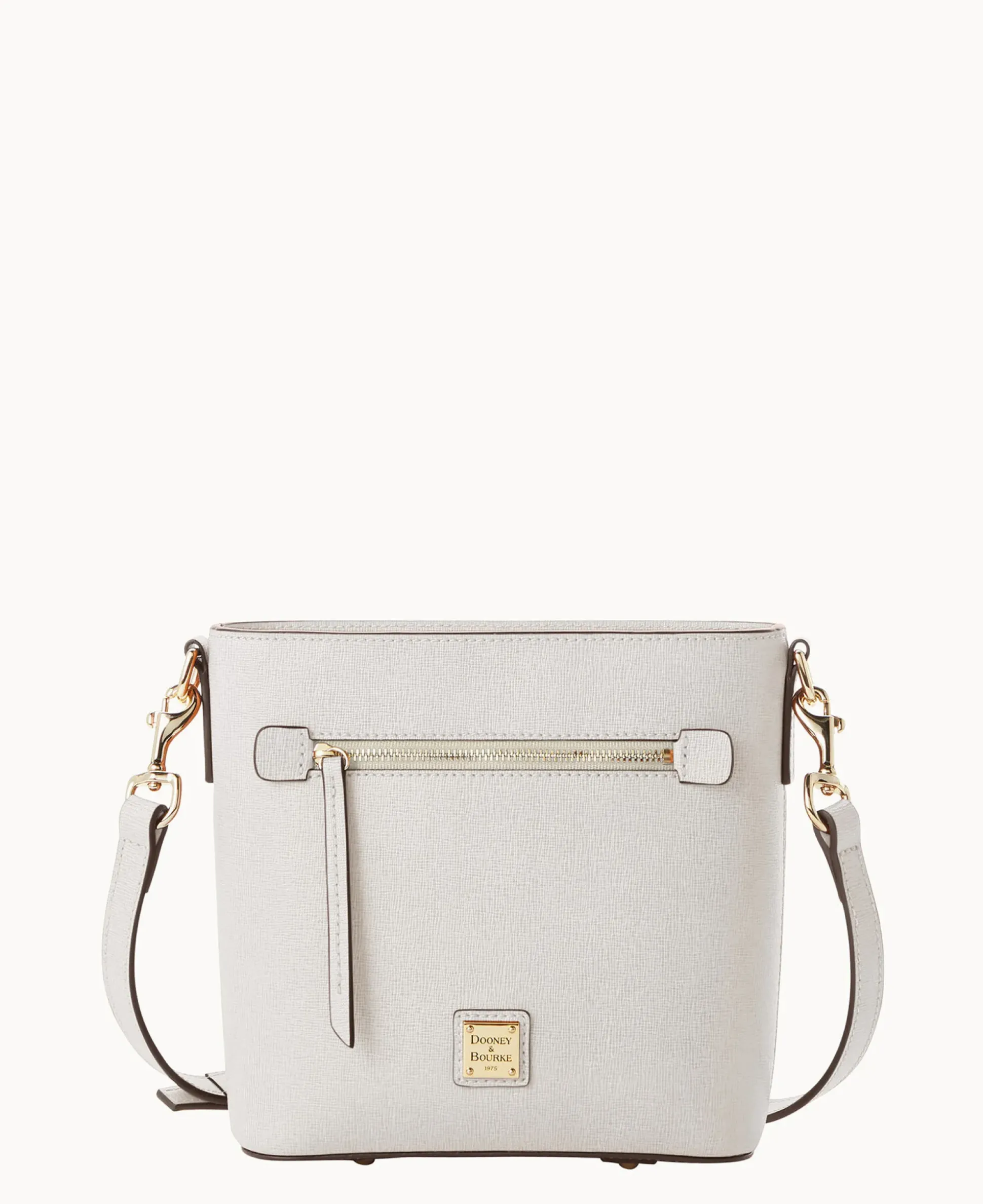 Saffiano Small Zip Crossbody