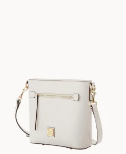 Saffiano Small Zip Crossbody