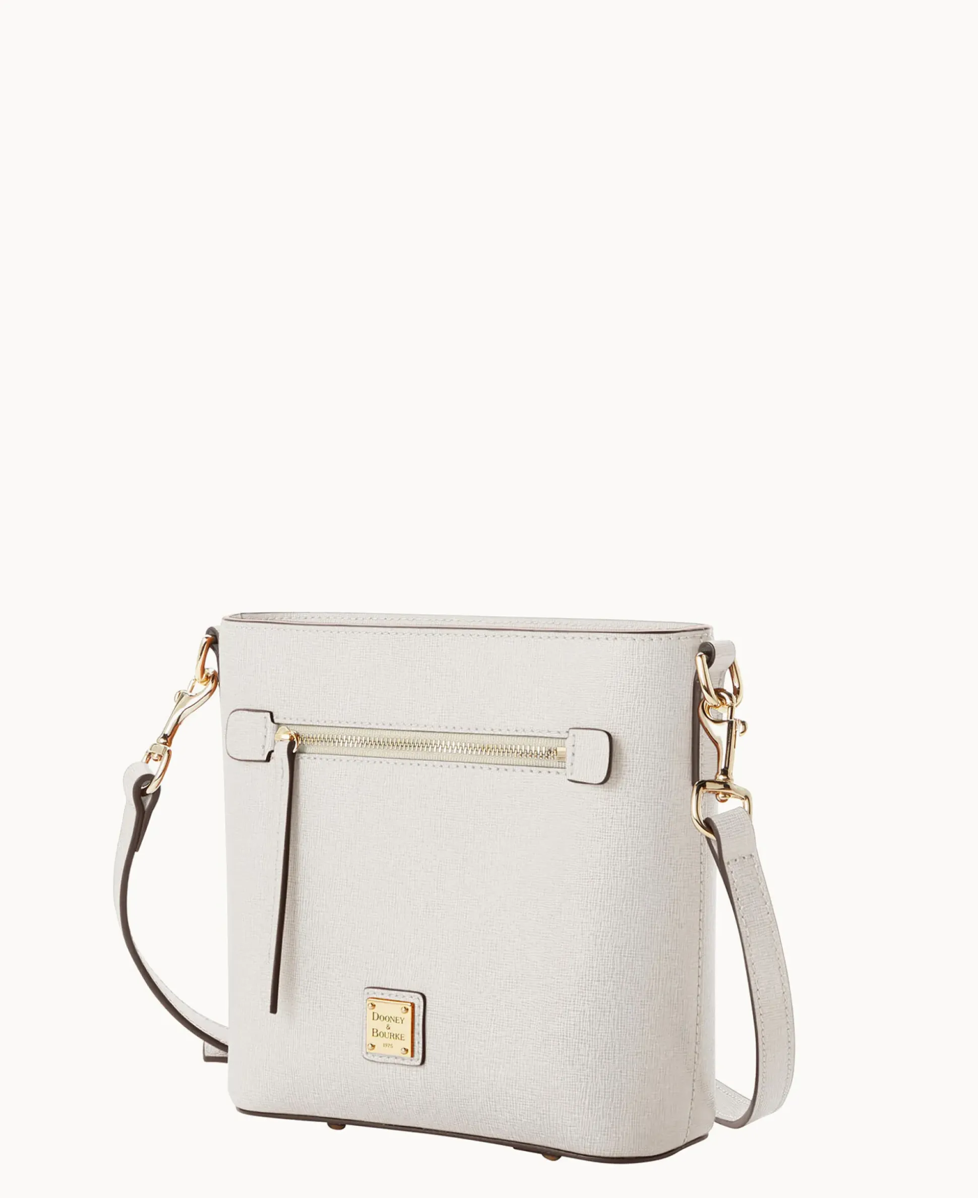 Saffiano Small Zip Crossbody