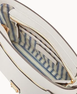 Saffiano Small Zip Crossbody