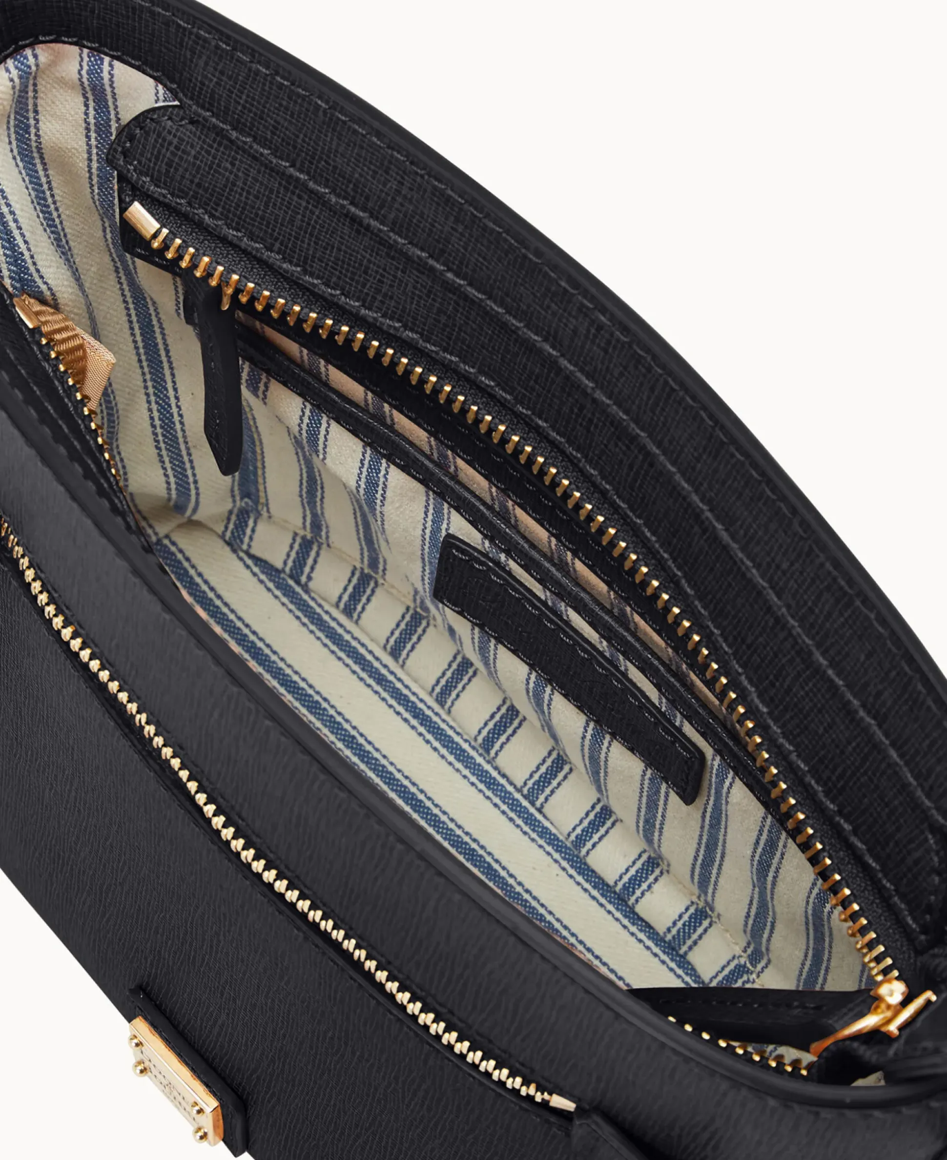 Saffiano Small Zip Crossbody