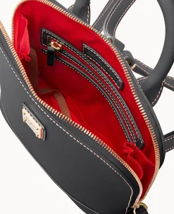 Saffiano Small Zip Pod Backpack