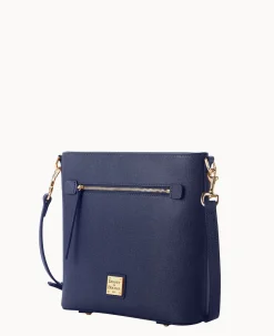 Saffiano Zip Crossbody