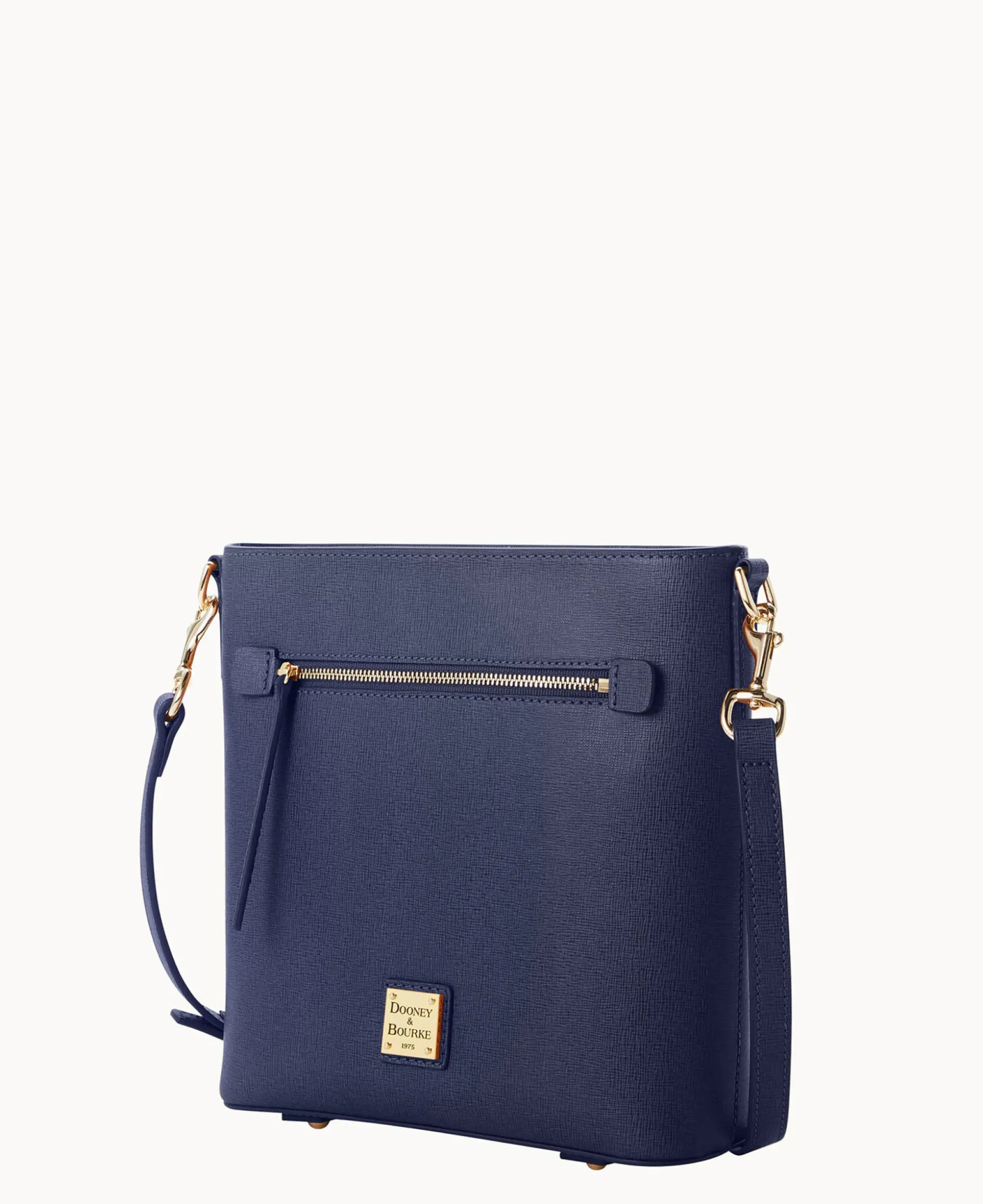 Saffiano Zip Crossbody