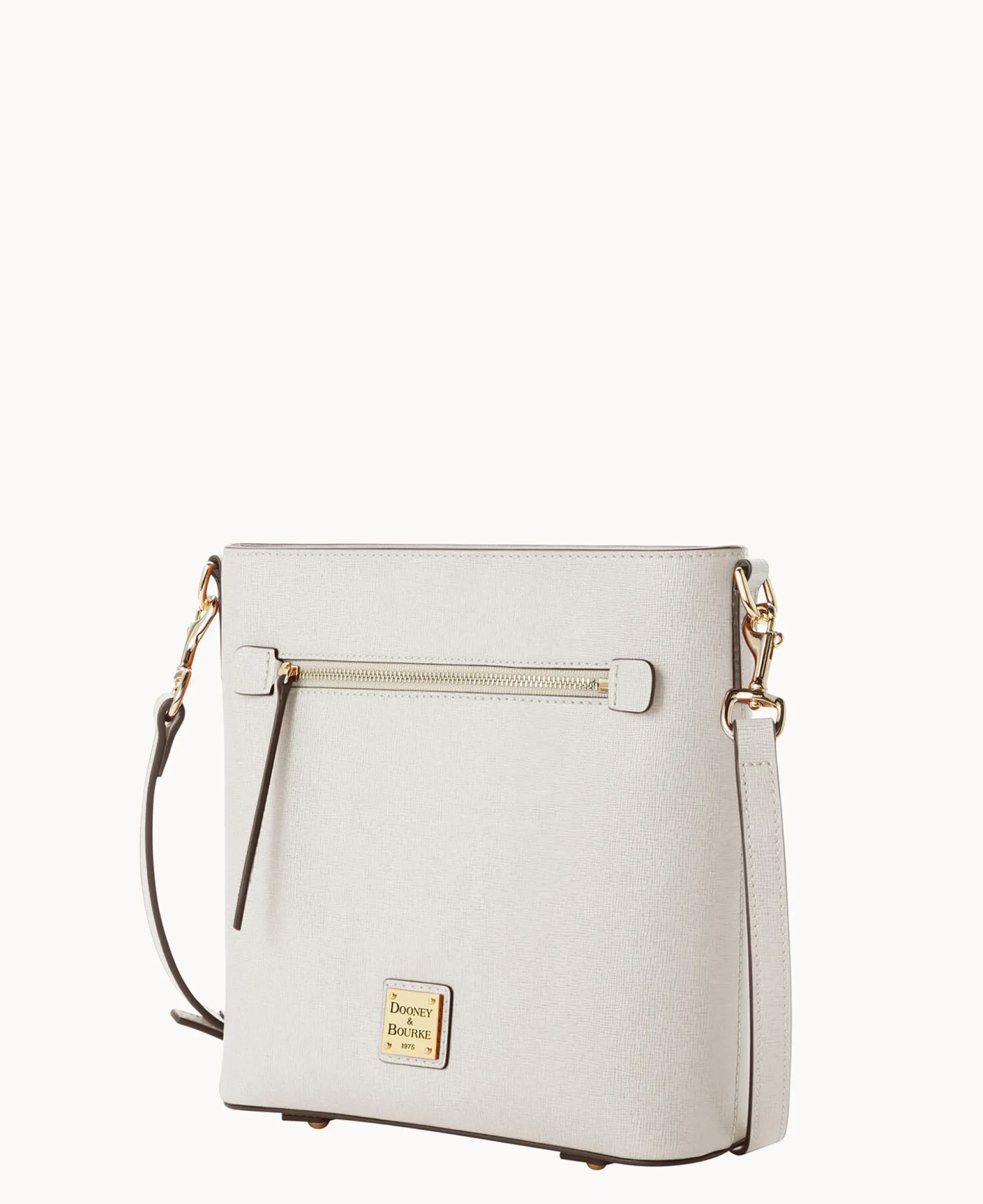 Saffiano Zip Crossbody