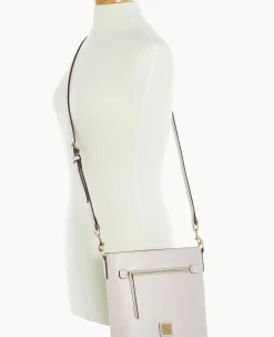 Saffiano Zip Crossbody