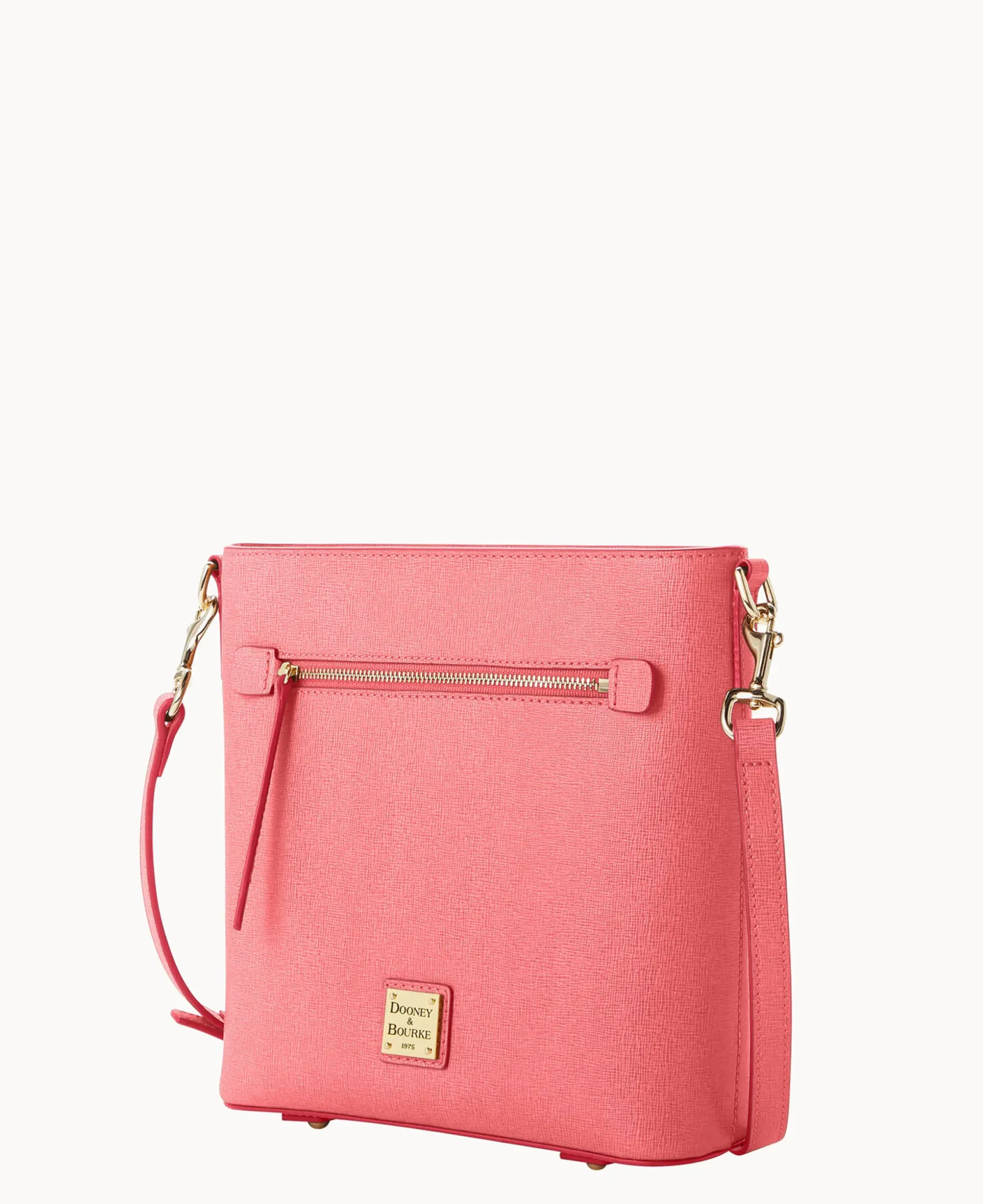 Saffiano Zip Crossbody