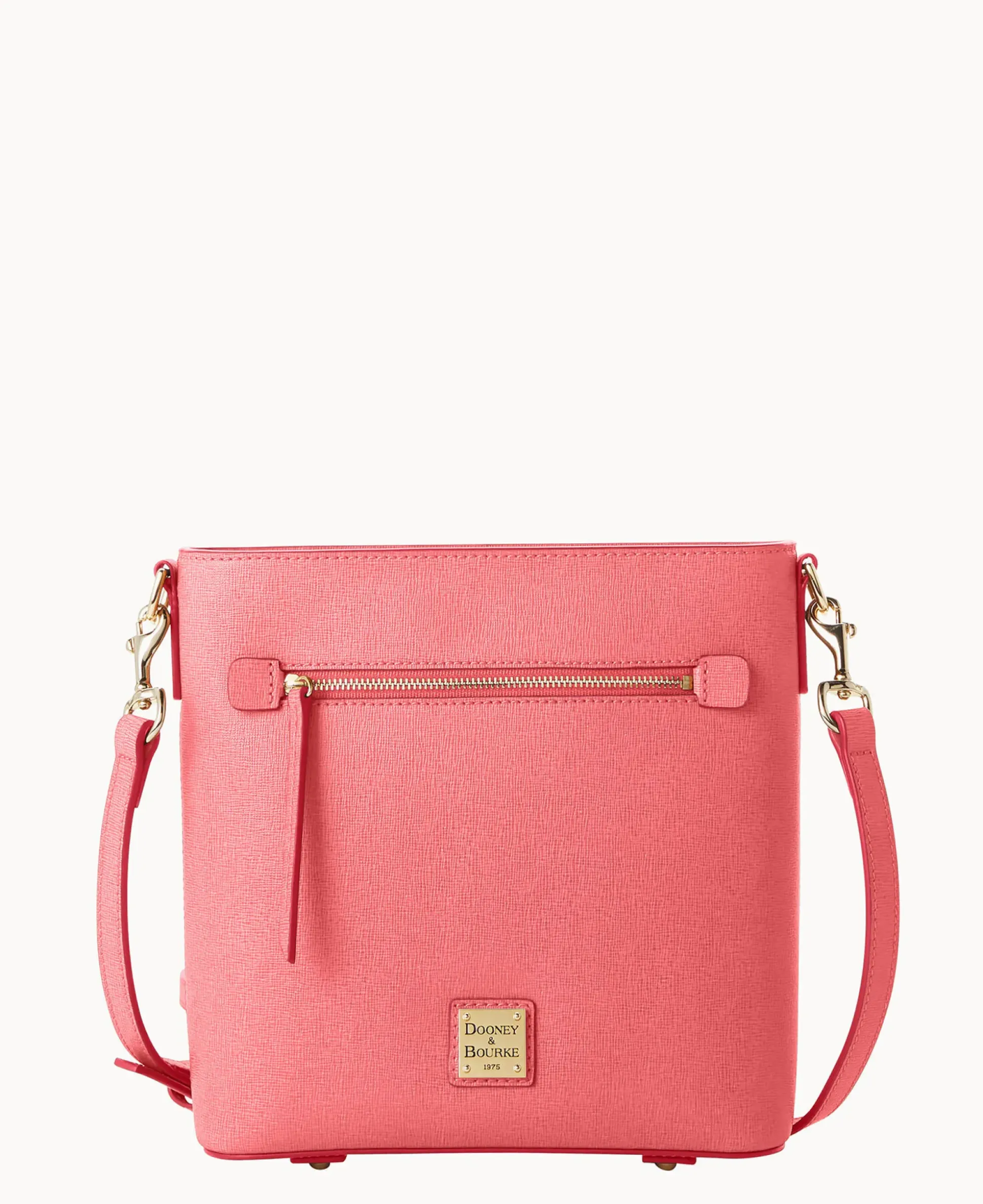 Saffiano Zip Crossbody