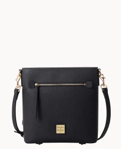 Saffiano Zip Crossbody