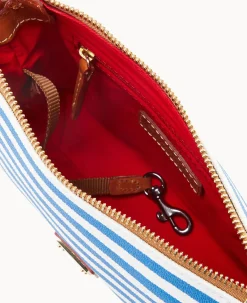 Sullivan Coated Cotton Crossbody Pouchette