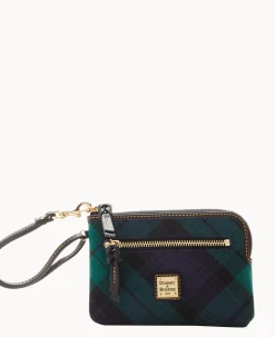 Tartan Zip Around Wristlet
