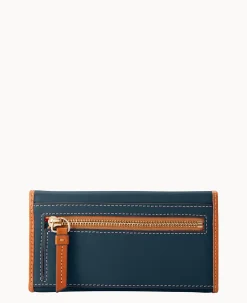 Wexford Leather Continental Clutch